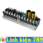 Mạch khuếch đại 24 sò 2 kênh 2x900W 38-70VAC đôi 330x135x85mm ( 5200/1943 ) 